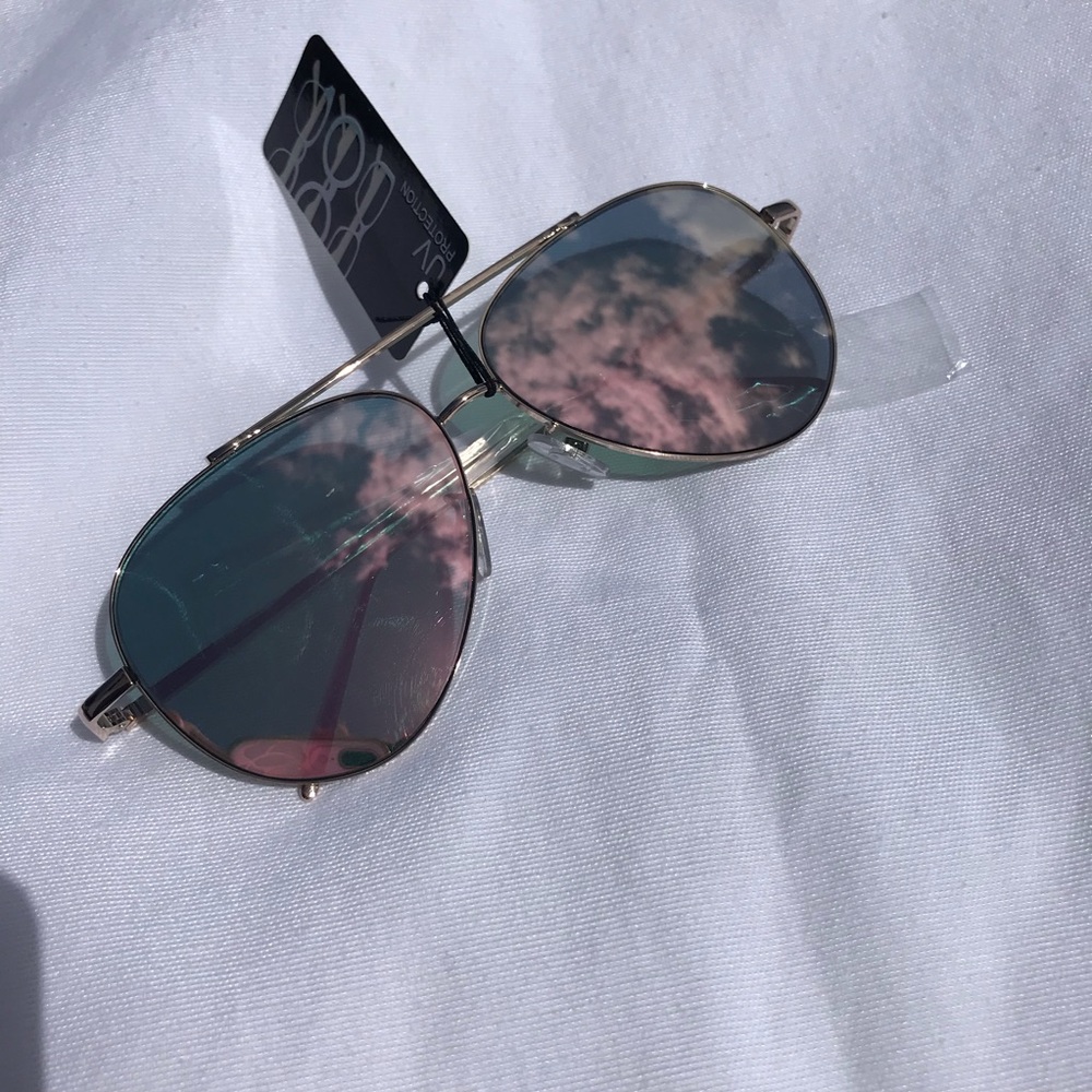 Mirrored Aviator Sunglasses Sunnies
